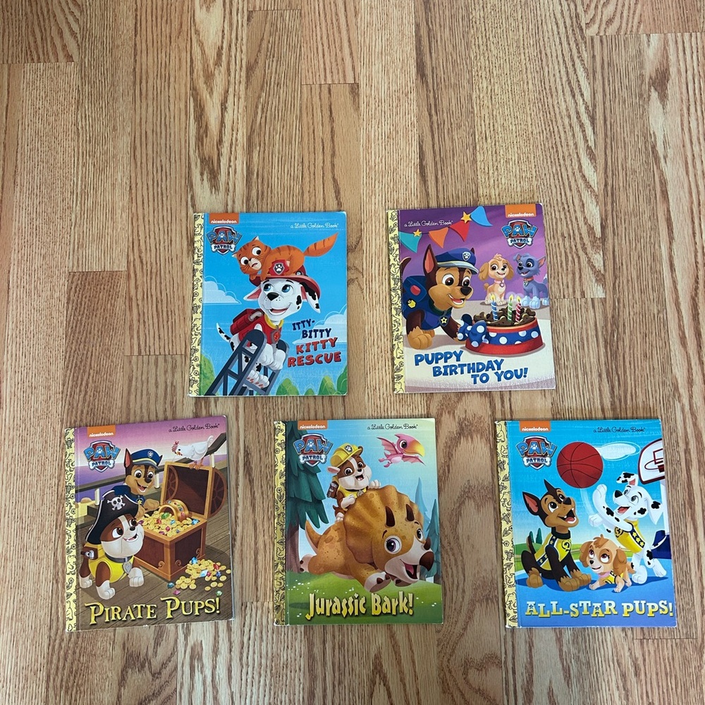 Little Golden Book Bundle Paw Patrol